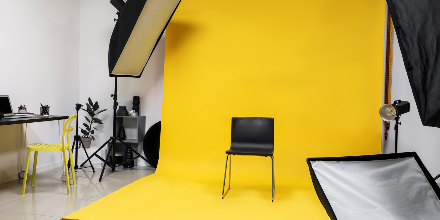 canva Es ist ein Fotostudio zu sehen